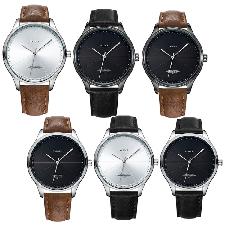 Men's quartz wristwatch set with mixed silver cases, white/black dials, and leather straps
