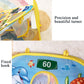 Ocean animal tent toy with reinforced top hook and mesh window target pocket