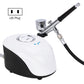 Oxygen facial nano spray device with US plug, chrome nozzle and refill bottle