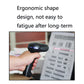 Hand holding NETUM handheld barcode scanner with ergonomic grip