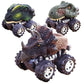 3 PCS  Children's Gift Dinosaur Toy Car Model Pull Back Mini Toy Car