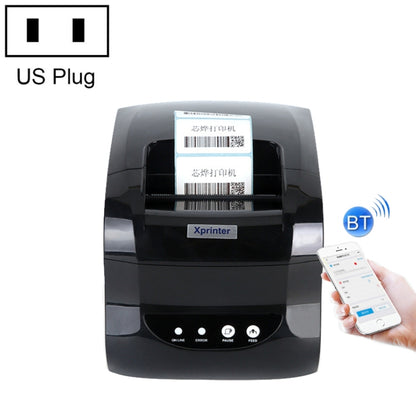 Thermal label printer with US plug selection
