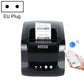 Thermal label printer with EU plug selection