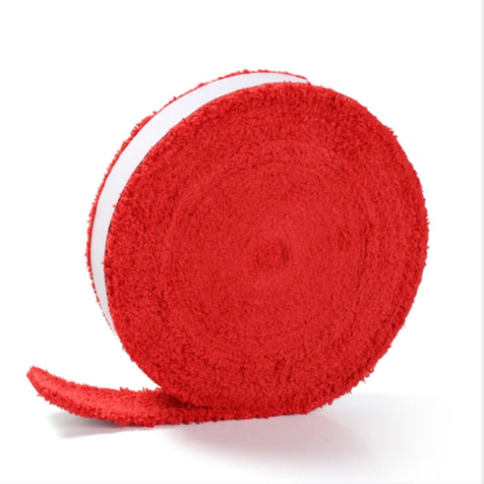 Non-slip Badminton Hand Gel Large Roll Tennis Racket Sweat Band, Blue, Red, Purple, Black, Yellow