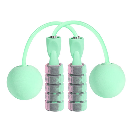 Fitness Fat Burning Exercise Cordless Skipping Rope with Weight Ball, Cordless Cherry Pink, Cordless Mint Green, Cherry Pink + Long Rope, Mint Green + Long Rope
