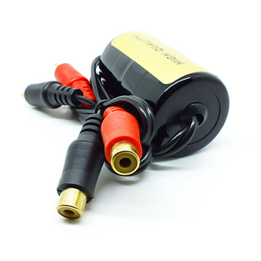 RCA Audio Filter Eliminates Audio-Sounding Noise Lifting Sound Car Audio Filters, RCA Audio Filter