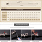 Men’s two-layer automatic buckle belt size guide diagram with buckle and belt ends