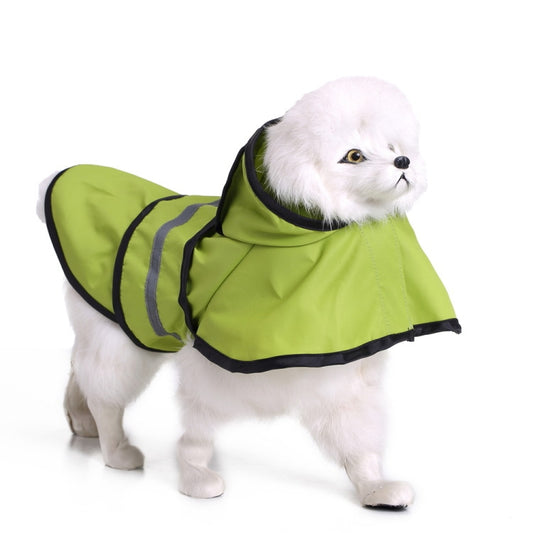 Pet Reflective Raincoat Large Dog Poncho, XS, S, M, L, XL, 2XL, 3XL, 4XL