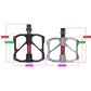 Carbon fiber bicycle platform pedal dimensions shown with length and width measurements.