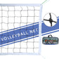 Polyethylene Knotted Four Wraped Sides Beach Volleyball Net For Competition / Training, Beach Volleyball Net