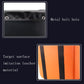 Imitation leather boxing wall target material with metal bolt holes and textured surface panels