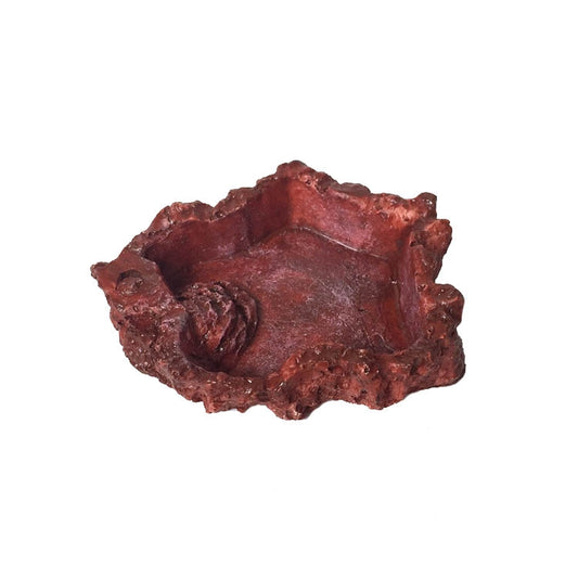 Little Red Food Bowl Reptile Water Food Basin Turtle Lizard Snake Water Basin, Little Red Food Bowl, Small Gray Food Bowl, Wood Pattern Food Bowl, Large Food Bowl