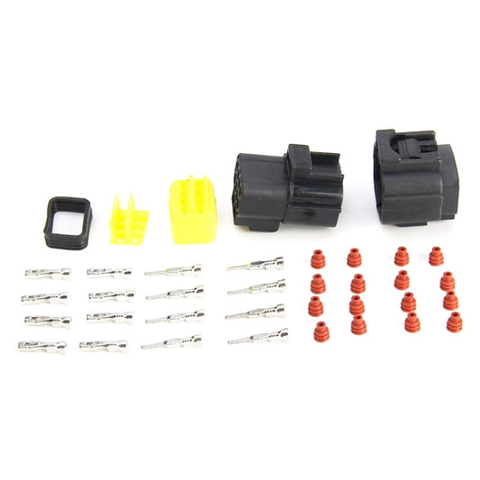 4 Sets  DJ70816Y 8 Holes Automobile Waterproof Plug Connector Automobile Plug-In Oil Pump Wiring Harness Generator Plug Set, Automobile Waterproof Plug Connector