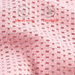 Pink breathable knit fabric texture for postpartum abdomen belt corset