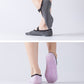 Cotton Backless Ballet Yoga Socks with Straps, One Size