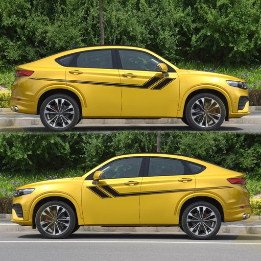 D-716 Car Striped Vinyl Body Stickers Personalized Modification Car Sticker, D-716