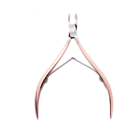 Stainless Steel Rose Gold Double-Headed Steel Push Dead Skin Scissors Nail Set,Style: D501, 01 Big Head, 02  Big Head, 03  Big Head, 04 Small Head, 05  Small Head, 06  Small Head, Dot Flower Needle, D501