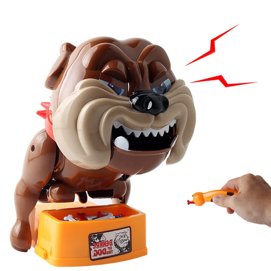 Cartoon Creative Beware of the Dog Bite Hand Novelty Tricky Toys, Medium Size, Middle Poodle without Card, Middle Poodle