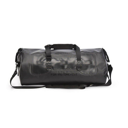 AFISHTOUR FM2031 40L Waterproof Travel Luggage Bag Large Capacity Motorcycle Rear Seat Bag, Yellow, Black