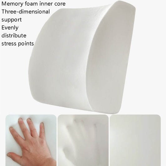 Office Waist Cushion Car Pillow With Pillow Core, Style:, Memory Foam, Gel Type
