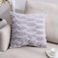 Double-Sided Plush Pillow Home Sofa Cushion Pillowcase, 45x45cm Without Core, 45x45cm Pillowcase + Core