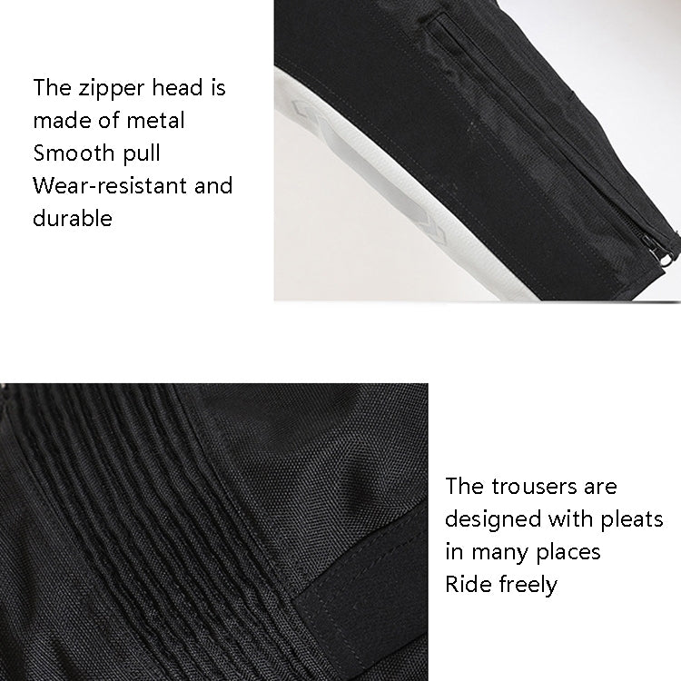 Black riding trousers detail: metal zipper and ribbed ankle cuff