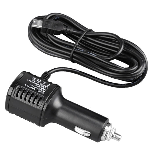 H519 Car Charger Driving Recorder Power Cord Dual USB With Display Charging Line, Specification:, Mini Straight, Mini Right Elbow, Mini Left Elbow, Micro Straight, Micro Left Elbow, Micro Right Elbow