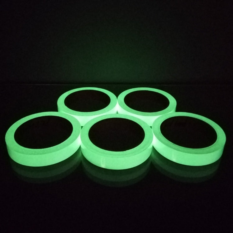 5 Rolls Home Decoration Baseboard Luminous Strip Safe Passage Warning Fluorescent Sticker, 2cmx100cm