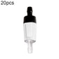 Fish tank oxygen pump check valve with black housing and clear internal chamber