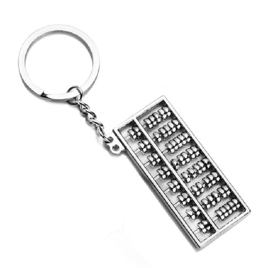 Creative Abacus Key Ring Pendant Creative Abacus Keychain, Abacus Shape
