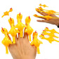 10 PCS Stretching Finger Ejection Turkey Sticky Tricky Toy, 10 PCS Turkey