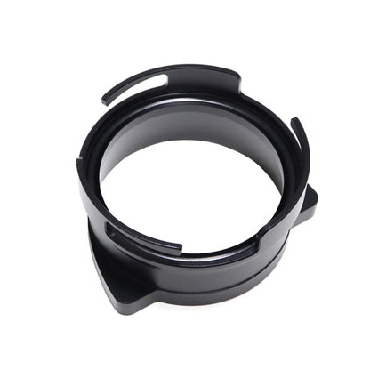Black coffee powder receiving ring for Breville 8-series portafilter holder