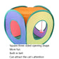 B18210 Square Cat Tunnel Can Storage Folding Cat Channel