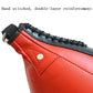 Suspended Pear-Shaped Boxing Speed Ball, Black Red White, Red