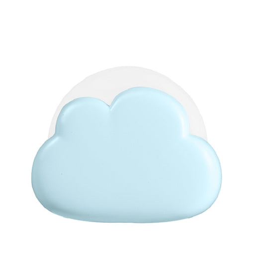 Blue cloud-shaped USB night light with smooth rounded design