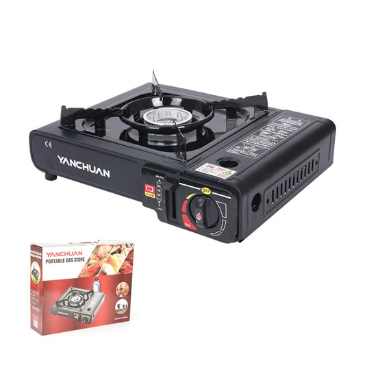 YANCHUAN Outdoor Portable Gas Stove, Style:, Single-use, Dual-use