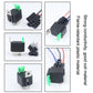 5 Sets JD2912 4 Pin Car Relay With Fuse, 12V, 24V