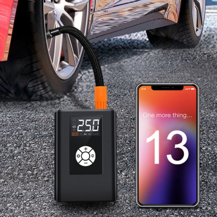 JM-8804 Car High-Pressure High-Power Tire Air Pump, Wireless Version, Wired Version