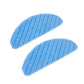 Robot vacuum mop pads, blue microfiber with striped texture (2-pack)