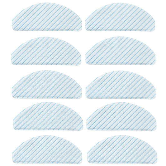 10 PCS Rag Mop Cloths For Ecovacs Deebot T8 Series, 10 PCS Rag