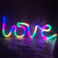 Neon LED Modeling Lamp Decoration Night Light, Power Supply:, Battery or USB, USB