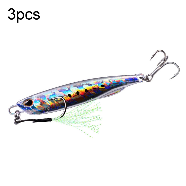 PROBEROS LF103 Simulation Metal Sea Fishing Bait, 10g, 15g, 20g, 30g, 40g, 50g, 60g