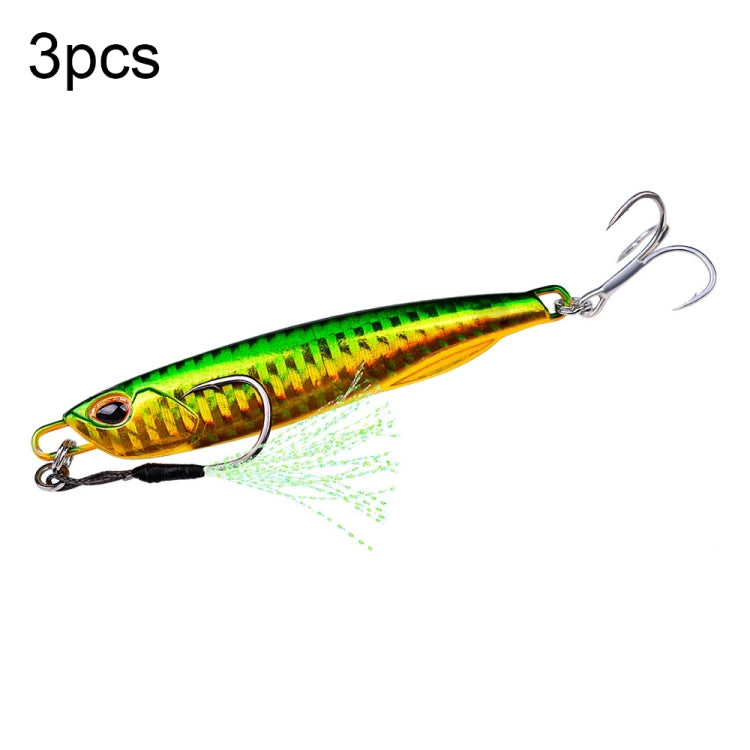 PROBEROS LF103 Simulation Metal Sea Fishing Bait, 10g, 15g, 20g, 30g, 40g, 50g, 60g