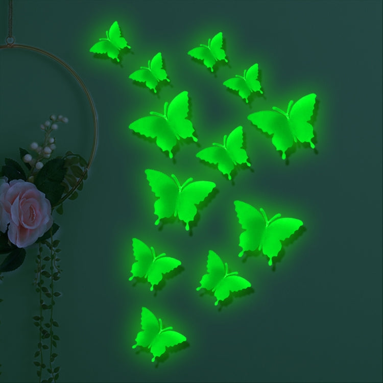 YG005 3D Stereo Butterfly Luminous Wall Sticker