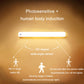 White magnetic rechargeable induction LED cabinet light bar with built-in sensor