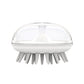 Silicone Head Massage Shampoo Brush, Blue, Pink, White, Yellow
