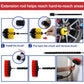 Car Tire Slits Multi-Function Cleaning Brush, 23 PCS / Set