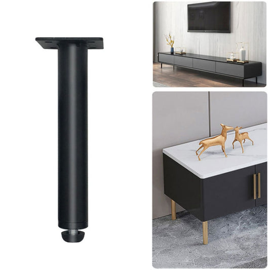 Metal Furniture Support Legs with Adjustment Pad, Height:, 10.5cm, 11cm, 12cm, 12.5cm, 13cm, 13.5cm, 14cm, 14.5cm, 15cm, 15.5cm, 16cm, 16.5cm, 17cm, 17.5cm, 18cm, 18.5cm, 21cm