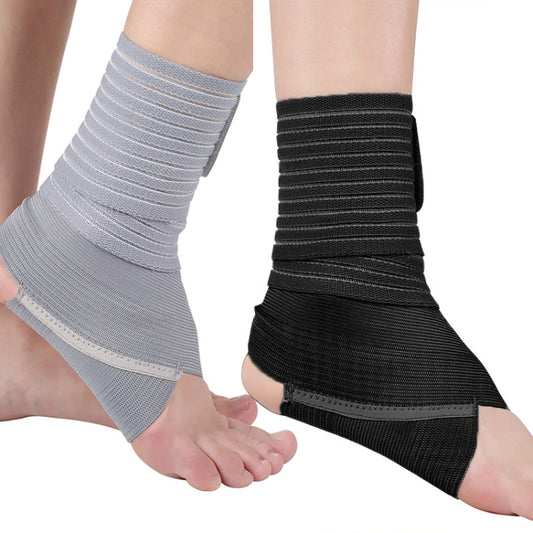 Outdoor Anti-sprain Bandage Compression Ankle Support For Men and Women, Compression Ankle Support (Grey), Compression Ankle Support (Black)