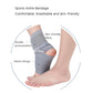 Outdoor Anti-sprain Bandage Compression Ankle Support For Men and Women, Compression Ankle Support (Grey), Compression Ankle Support (Black)